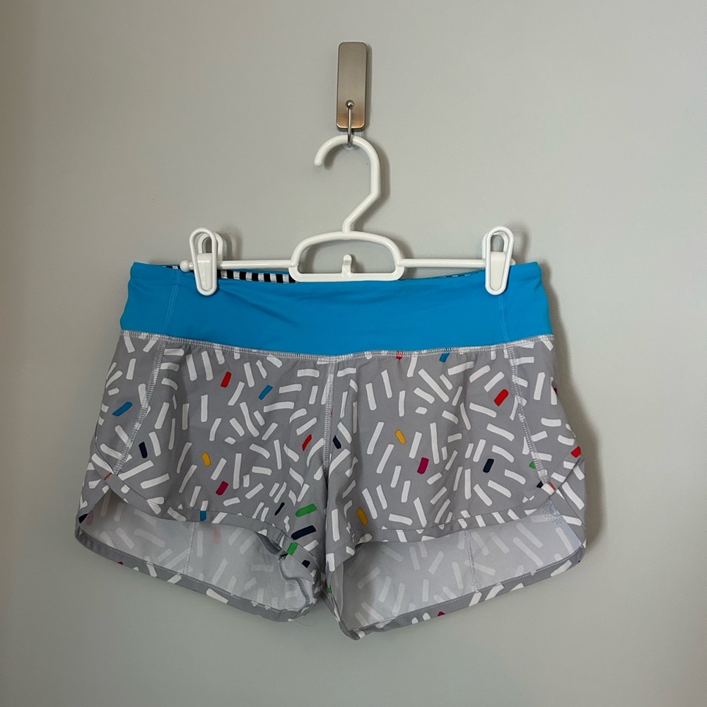 LULULEMON sprinkle shorts